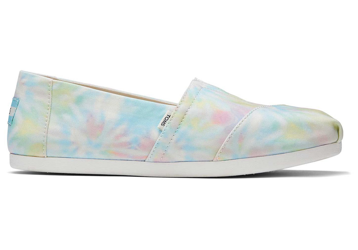 Toms Espadryle Damskie Białe - Alpargata Tie Dye - 26HTJXKUS